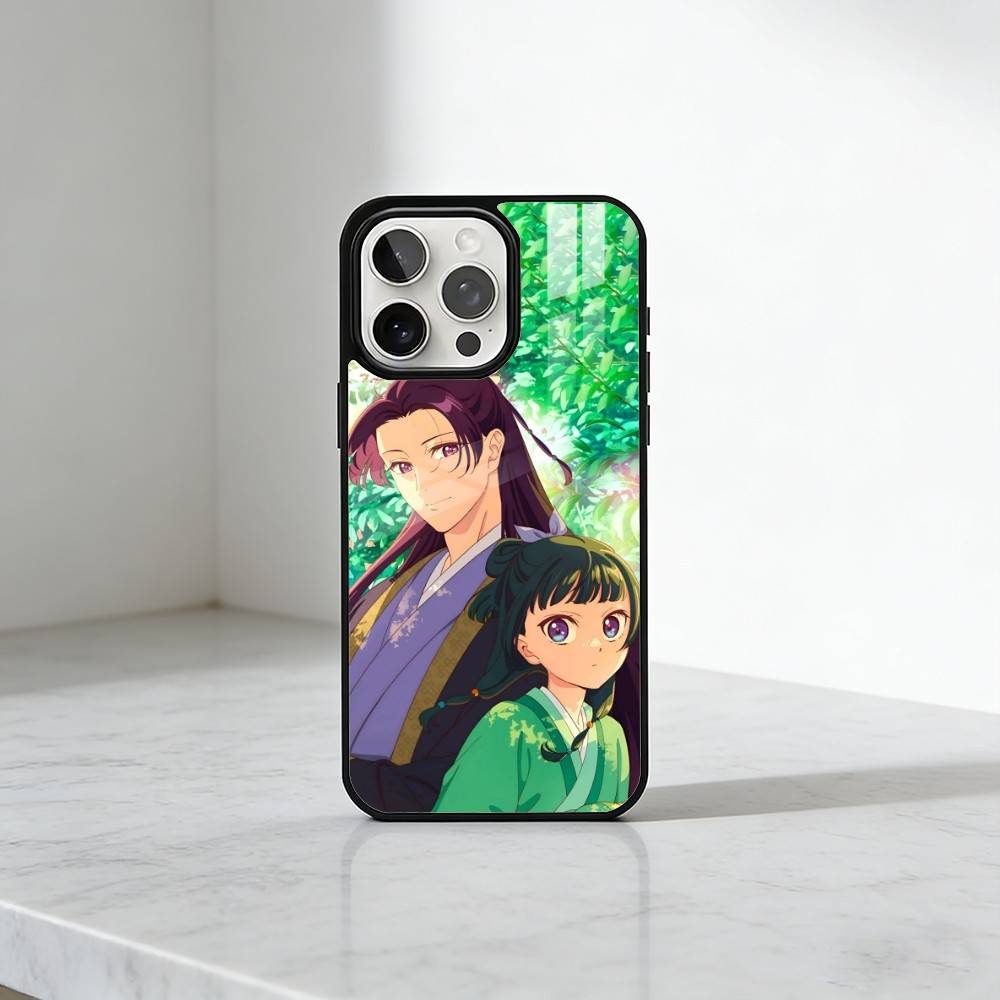 The A-Apothecary Jinshi And Maomao Phone Case For iPhone17,16,15,14,13 Plus,Pro Max Magnetic For Magsafe Wireless Charging