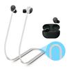 Bluetooth-совместимые наушники с защитой от потери ремней Красочный гибкий силиконовый шейный спортивный ремешок для наушников с защитой от потери аксессуаров