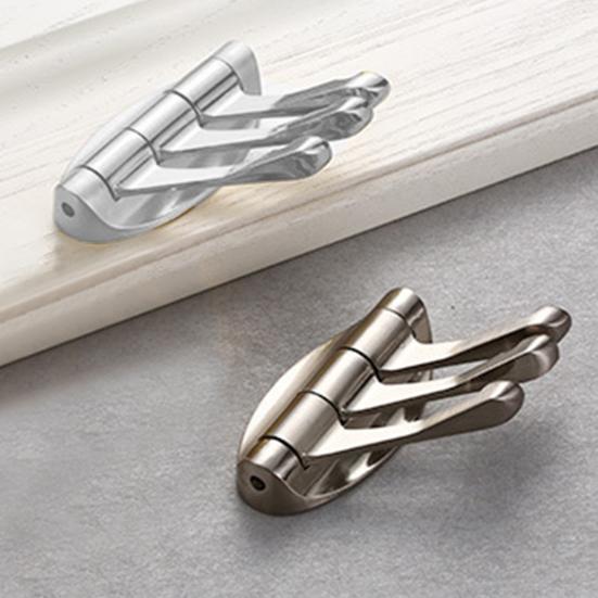 Вращающийся крючок для одежды с поворотным рычагом, настенный металлический крючок для зонтика, многофункциональный складной для спальни