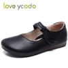 love ycodo Брендовые женские и студенческие летние мокасины из натуральной кожи