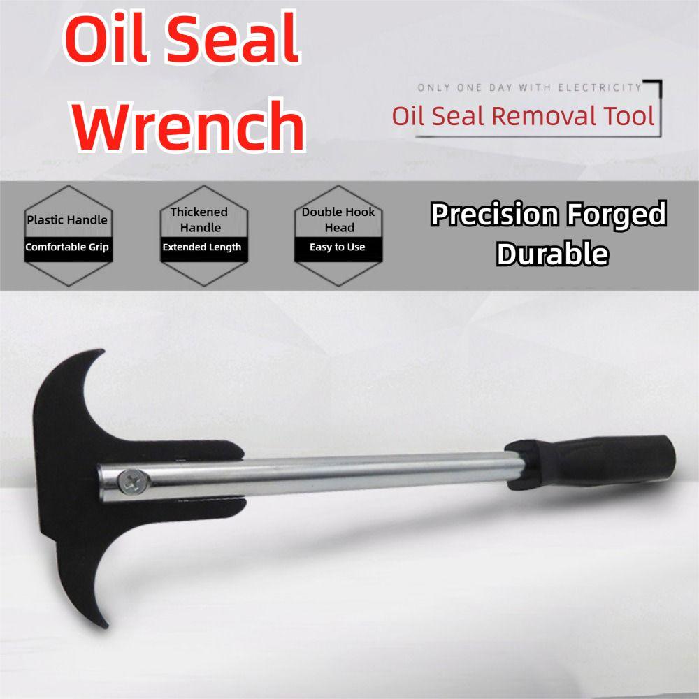 Red/Black Handle Oil Seal Extractor Universal Car Oil Seal Hook Oil Seal Removal Tool O-Rings Seal