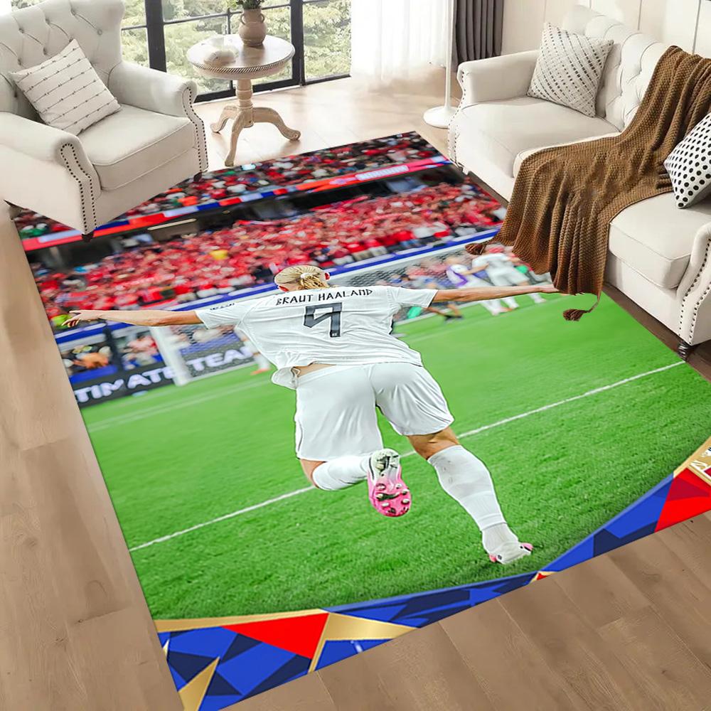 Haaland 130 Floor Mat Perfect for Living Rooms Foyer Decorate room Balcony Antislip Carpet Anime Office Decor Perfect Birthday/Christmas Gift Idea