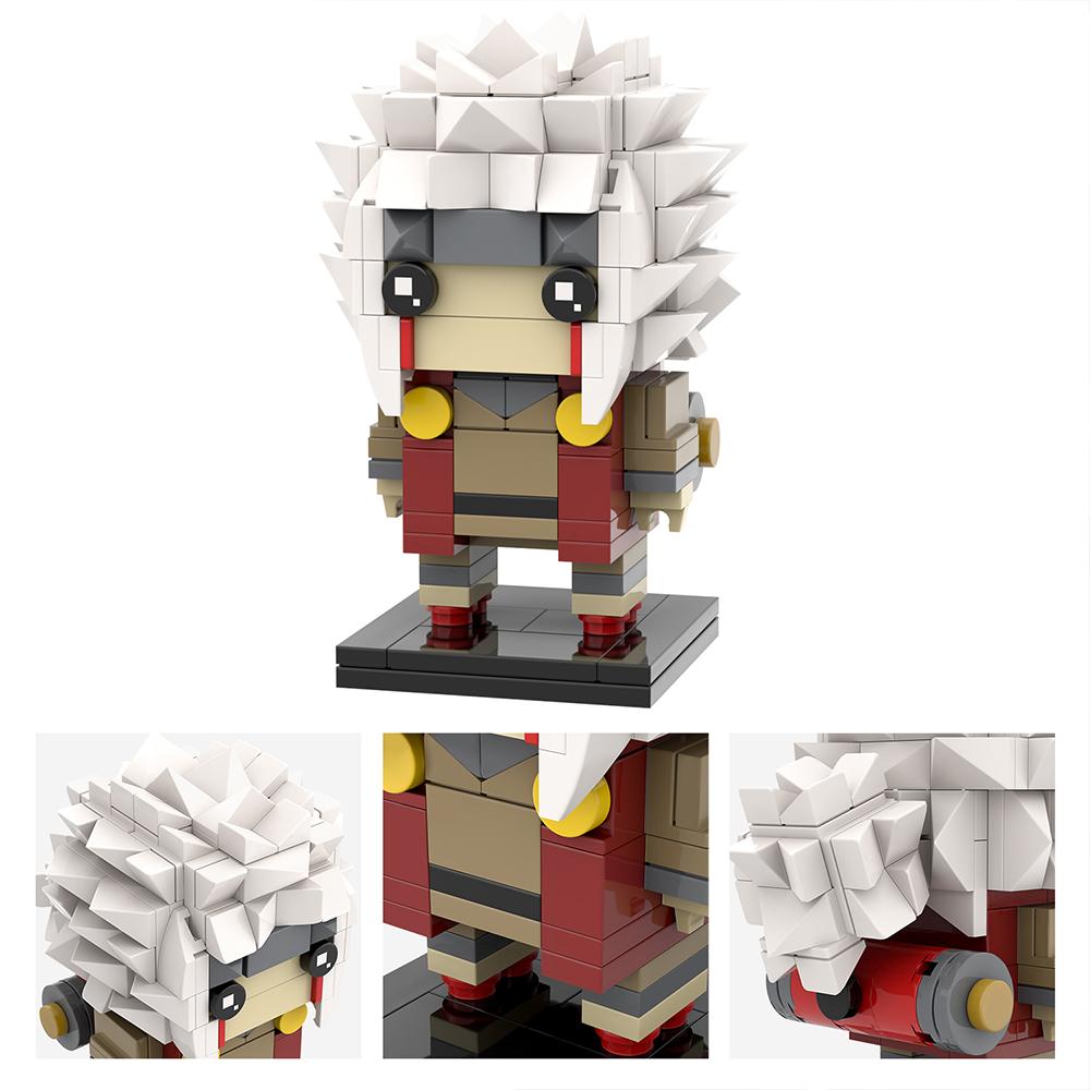 MOOXI Аниме Мультфильмы MOC Набор Кирпичиков Совместимый BrickHeadsed Детали Строительных Блоков Детские Образовательные Игрушки Для Детей Подарок на День Рождения