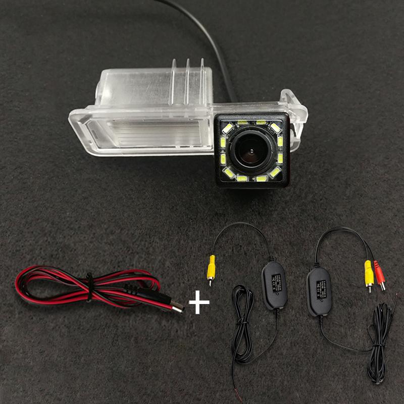 For VW Polo V (6R) Golf 6 VI Passat CC Magotan HD Car CCD 4 LED Night Vision Reverse Backup Parking Waterproof Rear View Camera