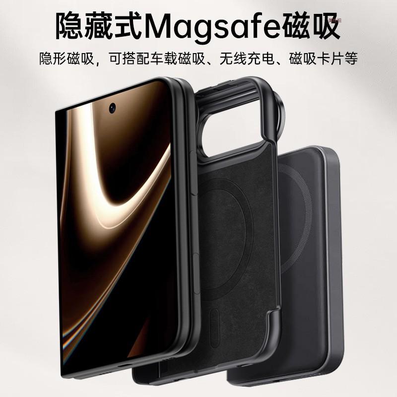 Case IPhone Duo All-in-1 Screen Protector Lens Stand Flip Cover Leather Texture Shockproof