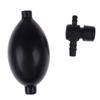 1Pc Portable Adjustable Pump Bulb Valve Accessories General Black Rubber Blood Pressure Sphygmometer