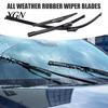 Durable Windshield Wipers 3Pcs/Set 26/16/11-Inch Wiper Blades for Toyota C-HR 2016-2020, All Weather Beam Replacement Front Rear Blades, Streak
