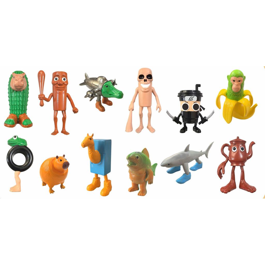 ТунгТунгТунгСахур ТралалероТралала Кошмарный Стикмэн Сахур Фигурка Коллекционная, разработанная ИИ