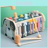 Multi Function Wooden Whacka Mole Toy For Focus And Cognitive Development