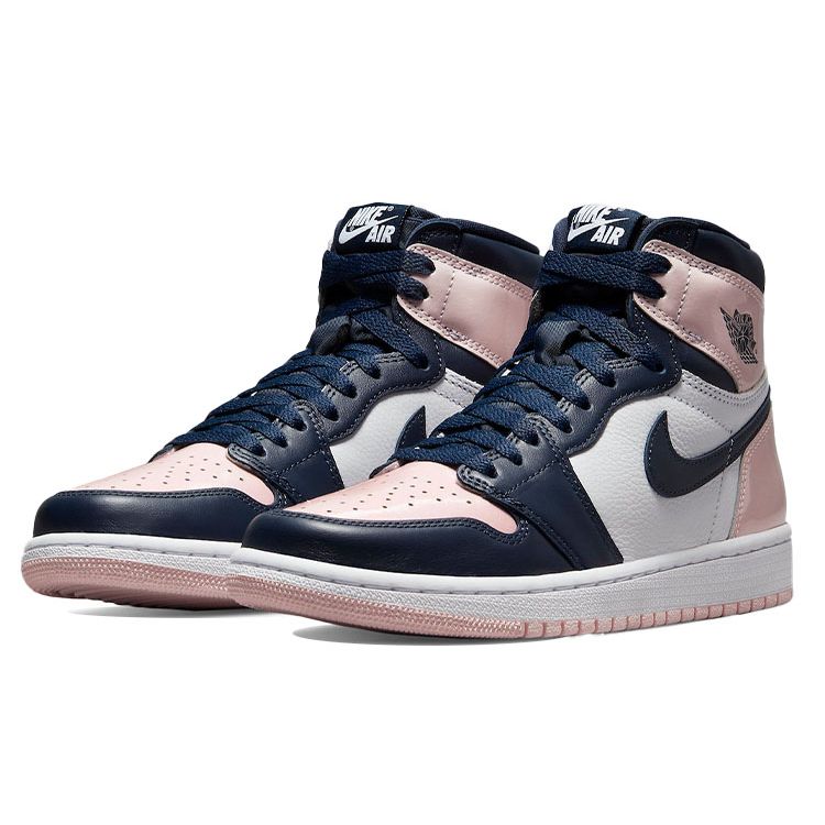 Air Jordan 1 Retro High OG SE Bubble Gum Женские кроссовки Розовая атмосфера Белая DD9335-641