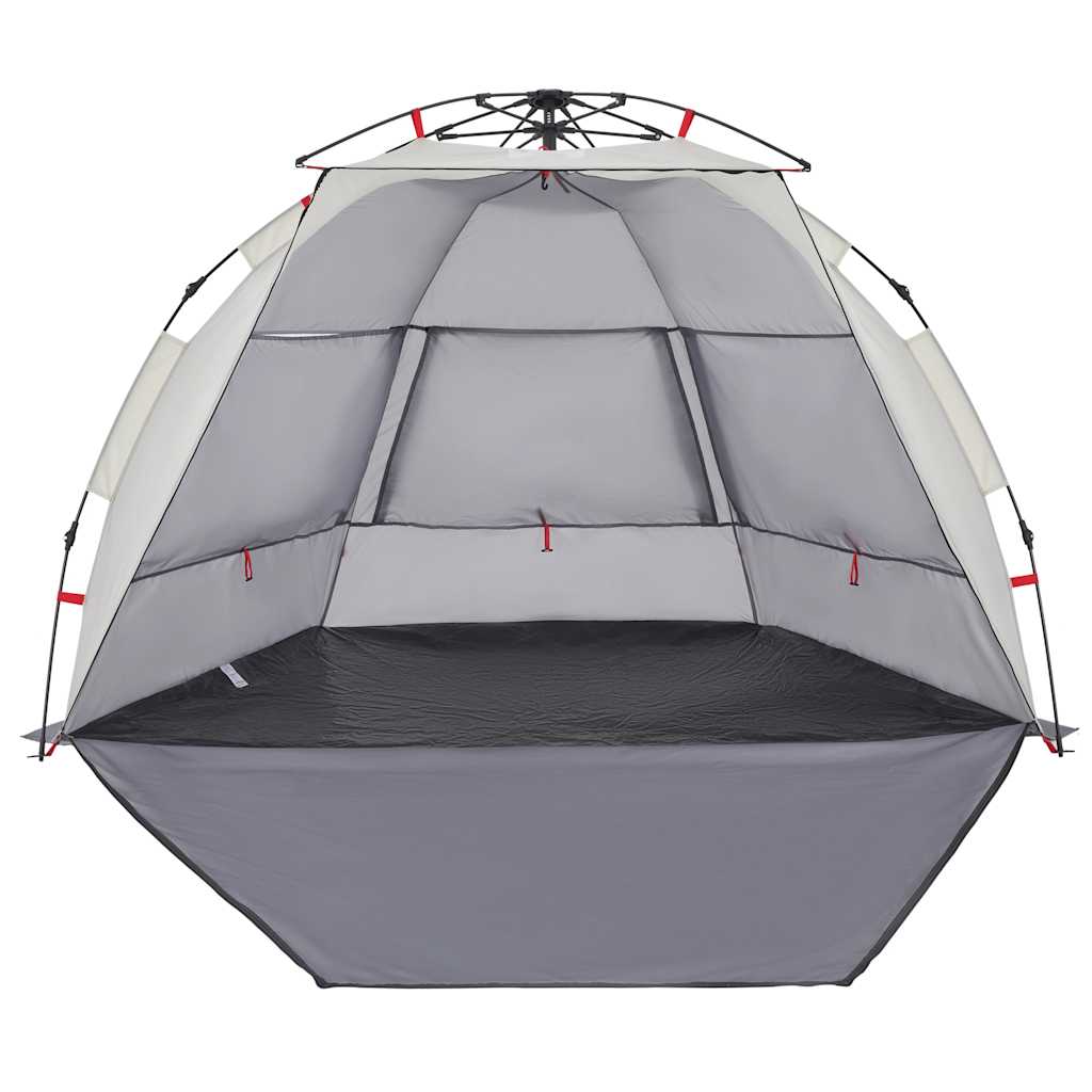 Beach Tent for 2 Persons Gray Quick Release Waterproof