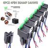 12V Fuse Relay Switch Harness Set - 30A ATO/ATC Blade Fuse, 4-Pin SPST Automotiv