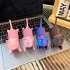 Durable 3D Printing Spring Cat Novelty Spring Cat Model Multicolored Spring Cat  Ornament  Offices