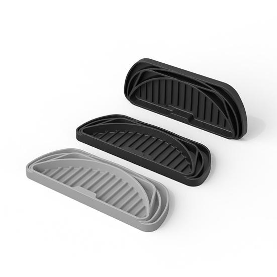 Диспенсер для воды Поддон для капель Силиконовый брызгозащищенный Быстросохнущий Легко очищаемый многоразовый дренажный коврик Товары для дома