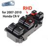 35750-SWA-Z01 Front Right Side Window Control Switch for CR-V EX 2007 2008 2009 2010 RHD Electric Master Glass Lifter Button