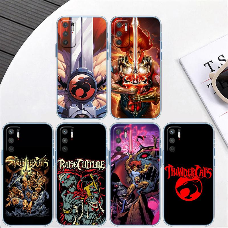 T-ThunderCats Transparent Phone Case for Motorola Moto Edge 20 30 40 50 S30 Fusion Ultra Pro Neo Lite + G200 G23