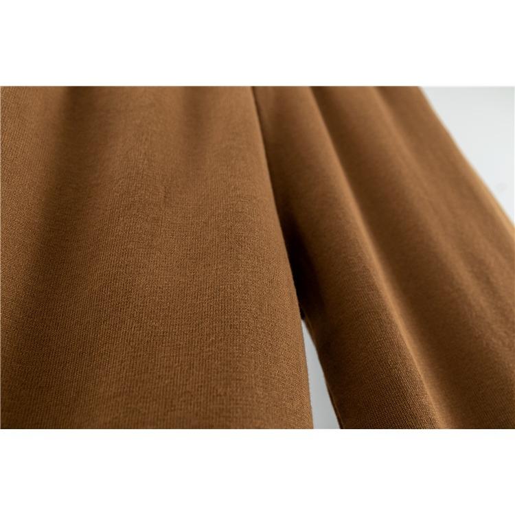 Autumn and Winter Women's Sweater Suit Sports and Leisure Fashion Loose Big Size Sweater Top Wide Leg Pants Two-piece Set