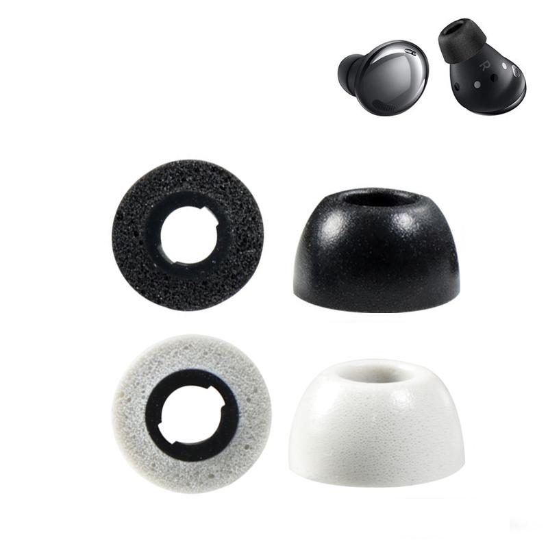Пена с эффектом памяти Для Samsung Galaxy Buds Pro Наушников Амбушюры Чехол Губка Чашечки для Ушей Внутриканальные Наушники Насадки для Наушников 2 шт./пара