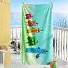 Numberblocks Beach Towel High Absorbency & Quick-Dry Comfortable Lightweight Suitable for Sports, Travel, Swimming, Yoga, Bathroom, Beach, And Pool