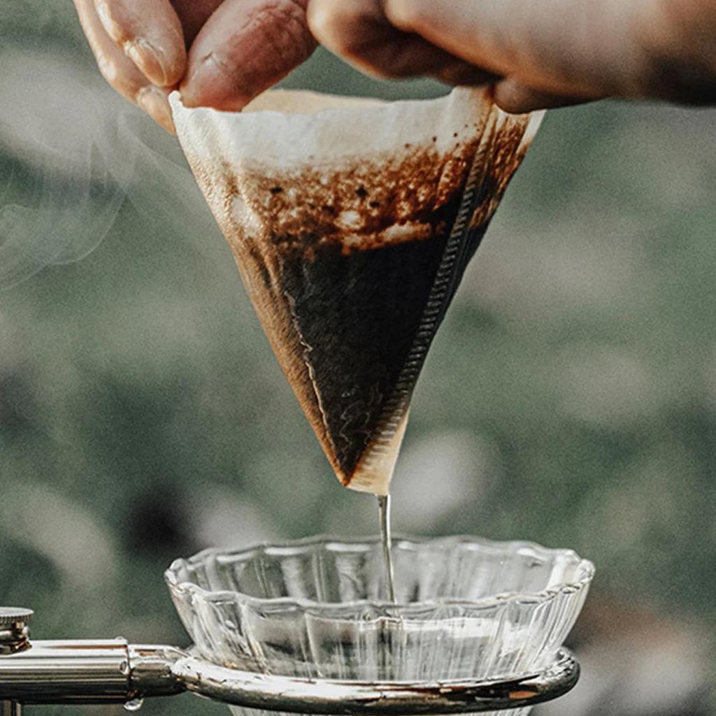 40 шт., Эффективная кофейная фильтровальная бумага для ручного капельного кофе и американской кофеварки