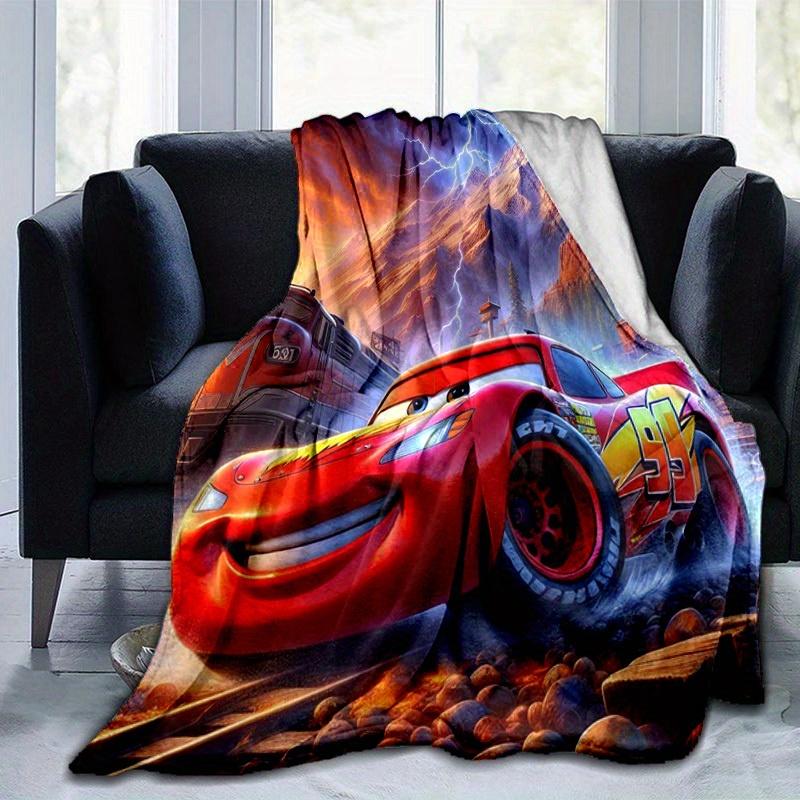 1pc. Lightning McQueen Car Blanket - Perfect for Home, Office, Outdoor Use, Gift Idea, Suitable for All Seasonsz0417210