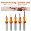 Sink Hole Counter Sink Drill Bit Step Counter Sinking Drill Counter Sink Router Bit Milling Cutter