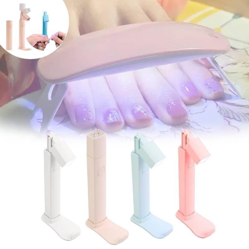 Лампа для ногтей Флэш-сушка Мини Портативная Сушилка Ручная Регулируемая Гелевая USB-лампа