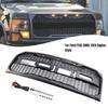Raptor Style Front Bumper Grille Grill With LED Fit Ford F150 2009-2014