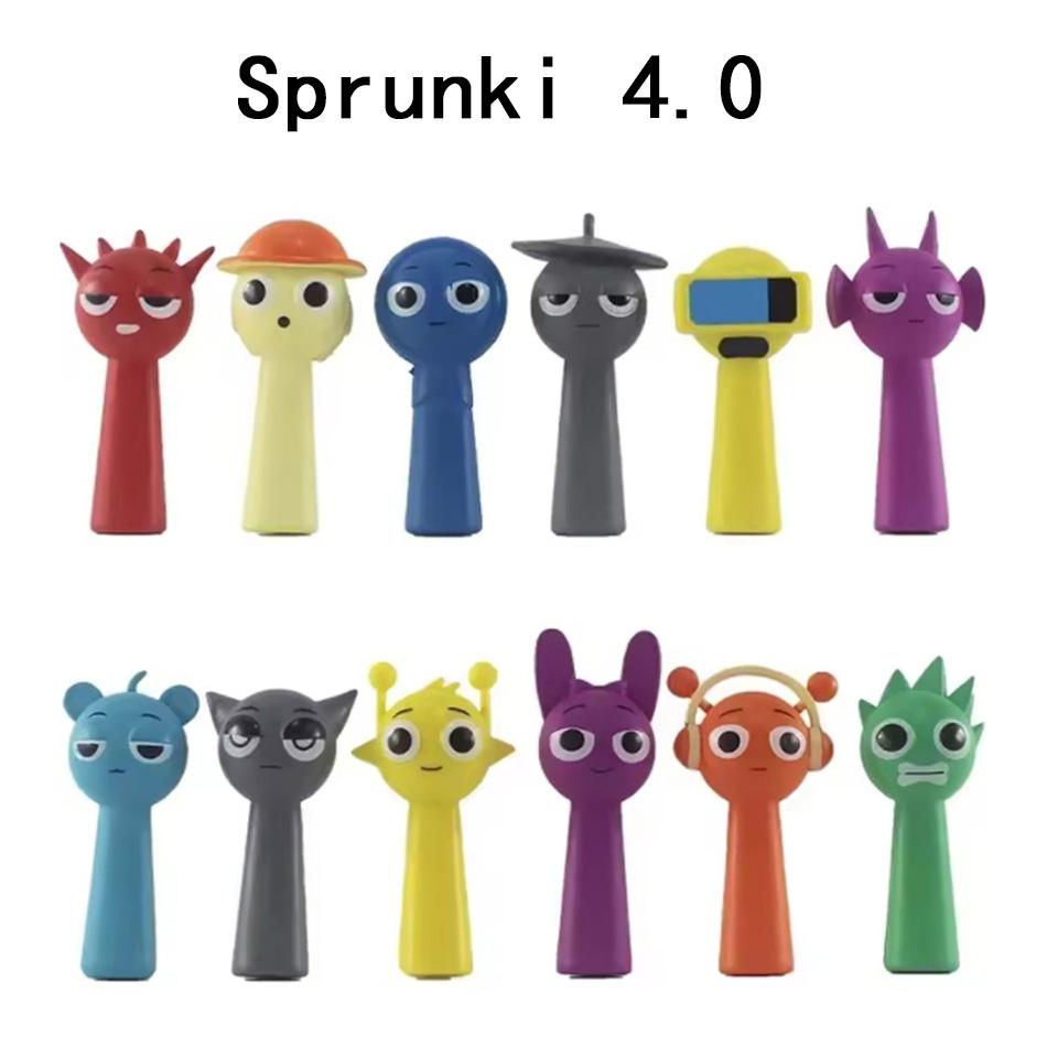 Горячая Новинка 6 стилей 12 шт./Набор Мини Фигурки Sprunki Игрушка Мультфильм Фильм Sprunki Wenda Модель Кукла Фигурки Для Детей Высокое Качество Подарок