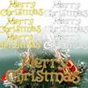 10Pcs Merry Christmas Sign Ornaments Happy New Year Gold Sliver Xmas Letter Pendant for Home Tree Door Hanging Drop Ornament