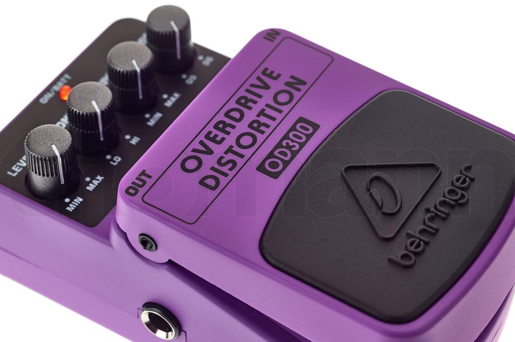 Behringer Behringer Guitar Effect Pedal OD300 Overdrive/Distortion OVERDRIVE/DISTORTION