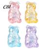 Animal Stress Toy Mini Clear Bear Squeeze Toy, Relief Sitting Sensory Soft Stretchy Sugar Ball Fidget Party Favors Adult