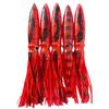Ready Stock Weiyu High-quality 15inch PVC Octopus Skirt Soft Fishing Lure Glow-in-the-dark Eye for Saltwater Fish