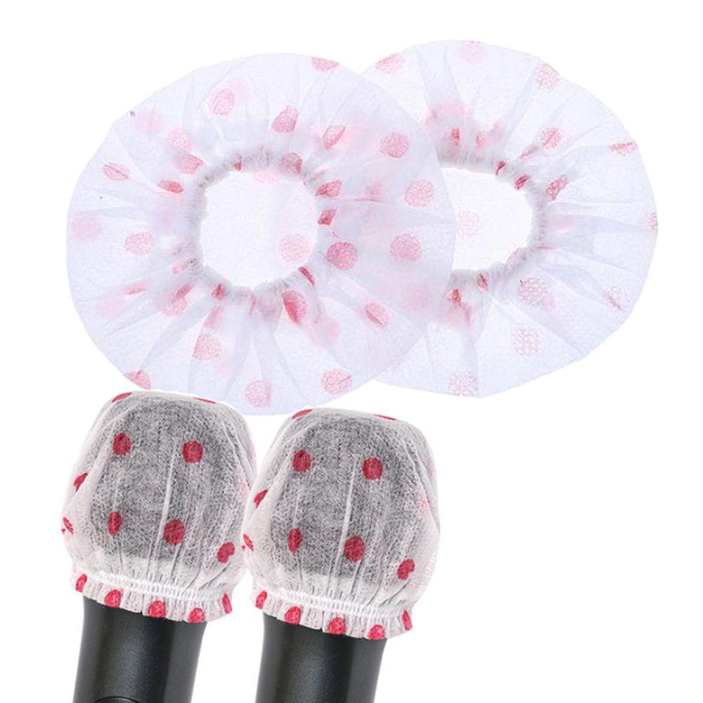 Microphone Removal Non-woven Mic Cover Mat Antibacterial Cover Microphone Cover Mic Cap Pad