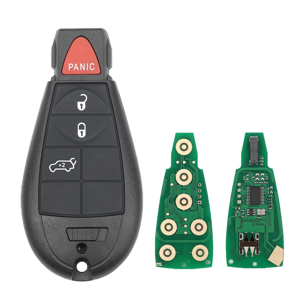 Liberty GQ4-53T Remote Car Key 433MHz PCF7961M 4A Chip For Jeep Cherokee Sport KL 2014 2015 2016 2017 2018 2019 Fob Car key