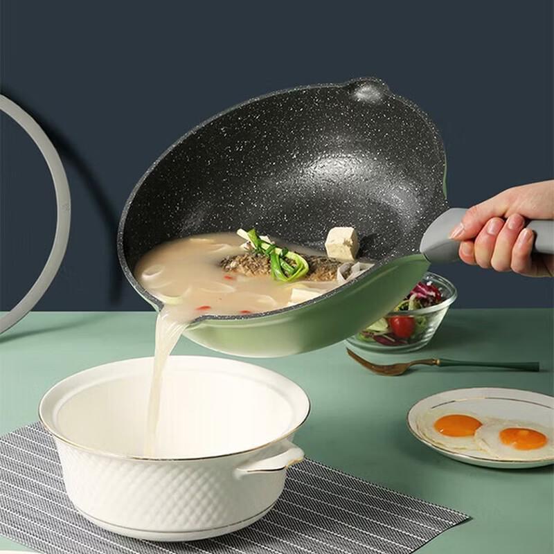 COOKER KING Bamboo Stone Series 3-Piece Cookware Set