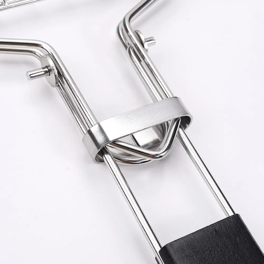 Складная корзина для гриля из нержавеющей стали Большая корзина для гриля со съемной ручкой Аксессуары для барбекю