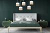 Spider ceiling hanging lamp, lampshade 20 CM white