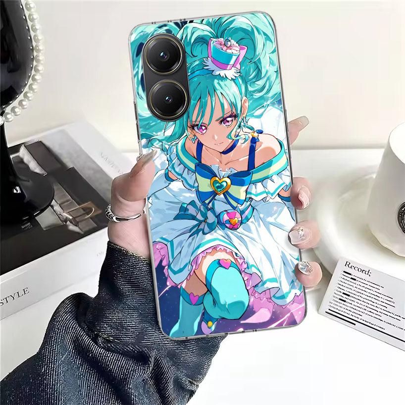 Мягкий чехол для телефона Pretty Cure для Xiaomi Redmi 15C 15 13C 13 Poco X5 X6 X7 F7 Ultra M7 12C 12 10 10C 9C 9A 9T 9 Fundas Poco