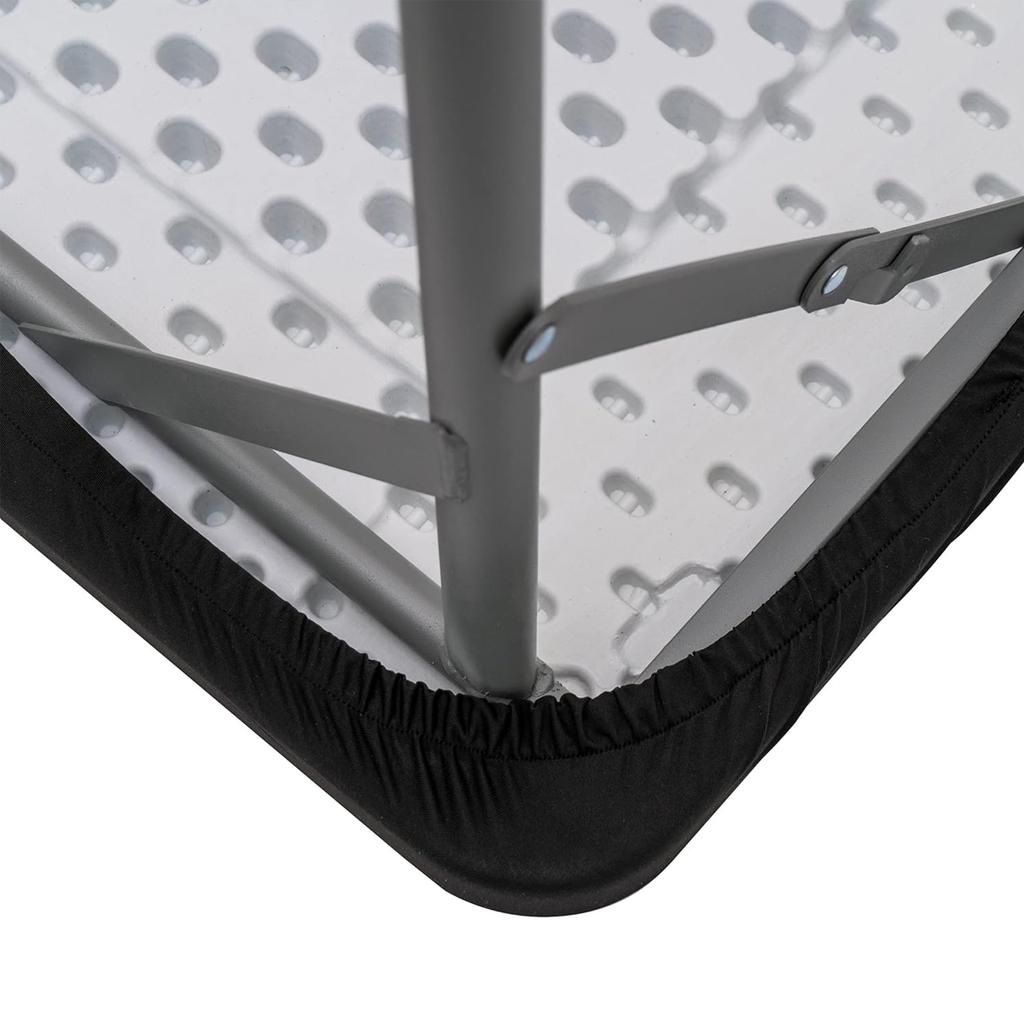 Квадратный чехол для стола, эластичная скатерть, обеденная, кухня, домашняя вечеринка, эластичный спандекс, столешница, чехол