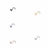 Punk Butterfly Multicolor Nose Rings Helix  Originality   Birthday Gifts