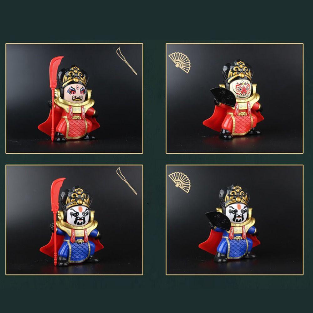 Кукла Panda Opera Face Changing с игрушкой-гримом Flaflag Opera Face, игрушка-грим для детей, девочек и мальчиков