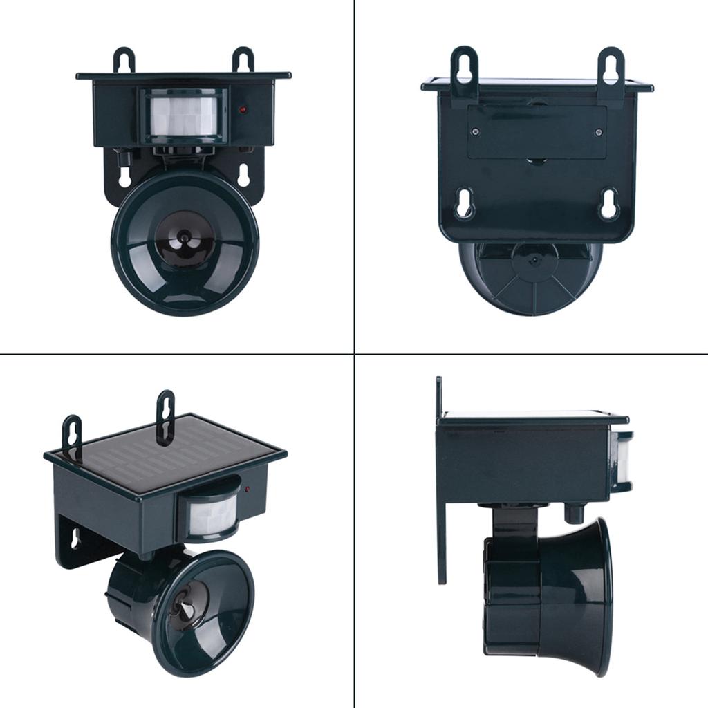 Солнечный PIR датчик движения Ультразвуковой отпугиватель вредителей Птиц Собак Кошек Лис Мышей Охотник