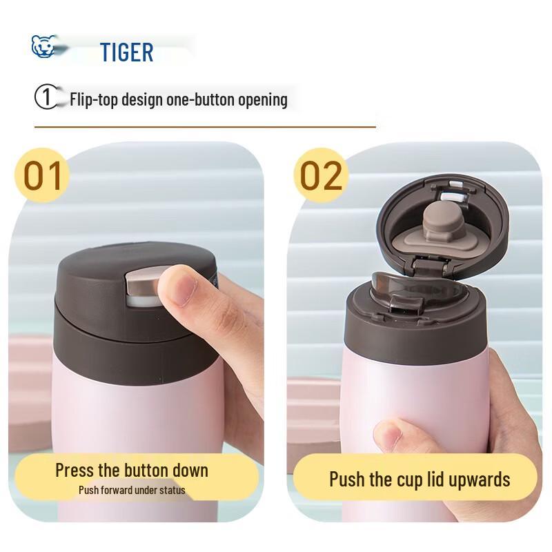 Tiger MJE-A036 Pop-up Lid Thermos