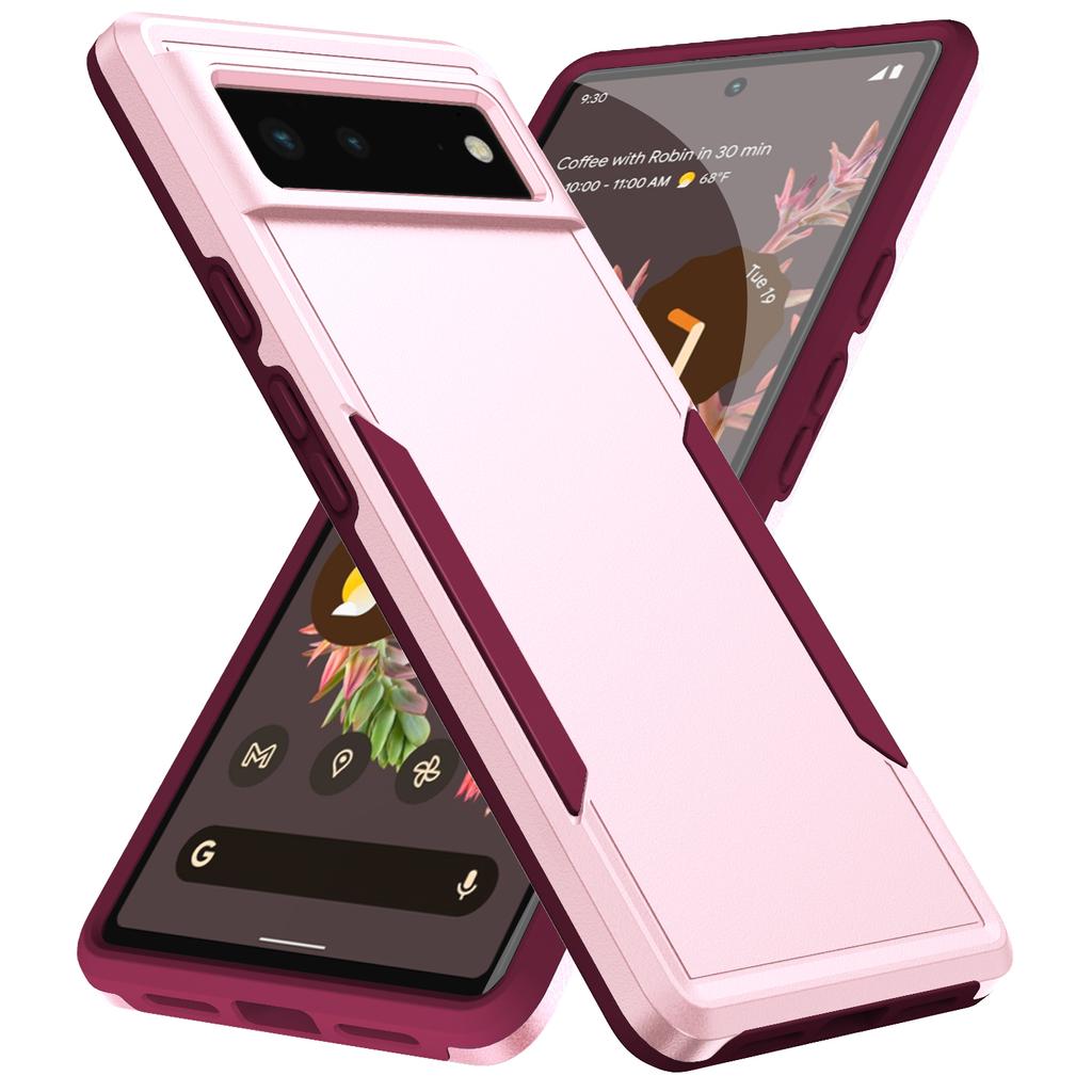 Бронированный чехол 2 в 1 без отпечатков пальцев для Google Pixel 8 Pro 7A 6A Pixel8 Pixel7 Pixel6 Pixel 6 7 Pro Pixel7a Pixel6a Матовый чехол