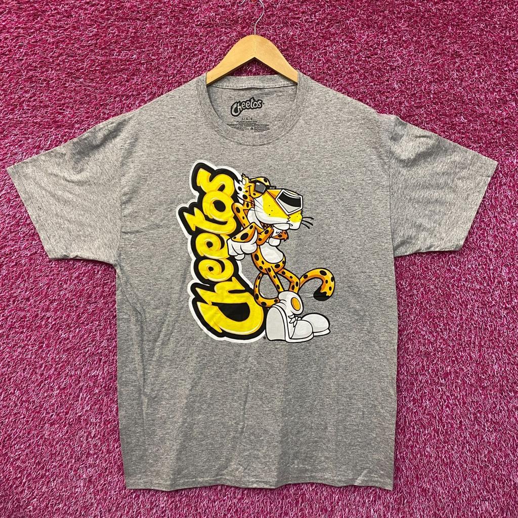 Футболка с маскотом Cheetos Chester Cheetah Chip, промо-акция Firto-Lays, размер L