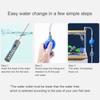 With Filter Handheld Aquarium Cleaner Siphon Hose Water Changer Pump Fish Tank Water Changer