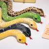 Имитация змеи плюшевая игрушка настоящая мягкая игрушка удав кобра длинная змея плюшевая кукла креативное украшение комнаты подарки на день рождения