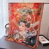 Tang Yun Huashang Printing Flower Cutting Spring and Summer Silk Scarf Large Long Scarf High-end Travel Shawl Sun Protection Women's Scarf Headscarf