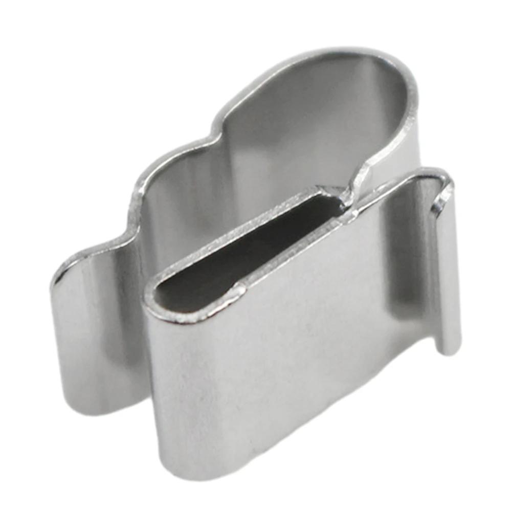 Зажимы для проводов Кабельный прицеп Фотоэлектрическая солнечная панель Зажимы для проводов Зажим Металлический зажим Проводка для фотоэлектрических систем из нержавеющей стали Жгут управления Веревка